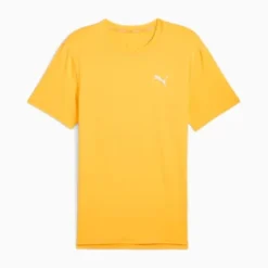 Puma T-shirt Et Manches Longues Running^Run Cloudspun Short Sleeve Tee Orange