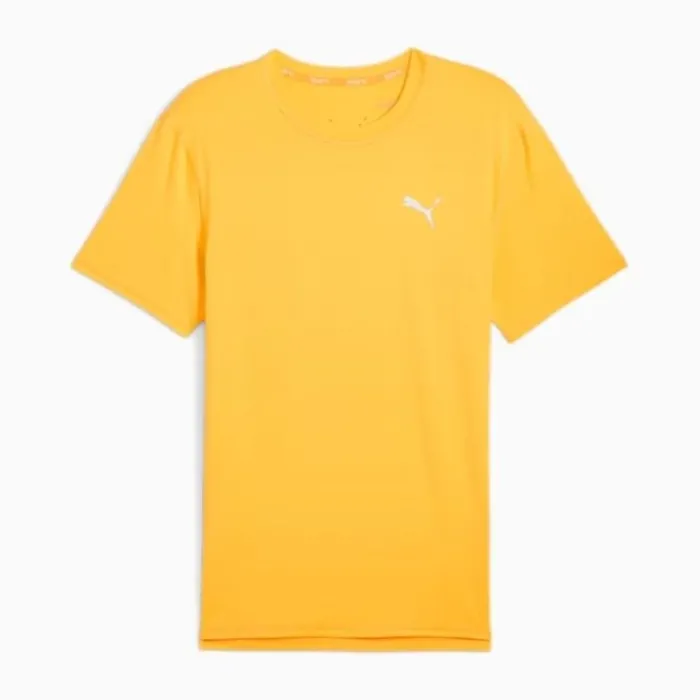 Puma T-shirt Et Manches Longues Running^Run Cloudspun Short Sleeve Tee Orange