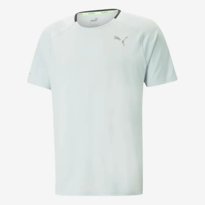 Puma T-shirt Et Manches Longues Running^Run Cloudspun SS Tee Gris