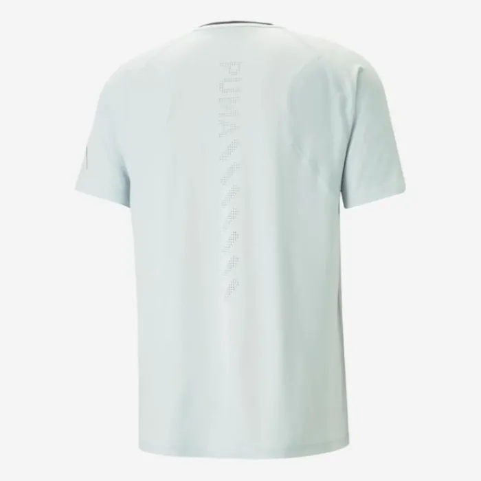 Puma T-shirt Et Manches Longues Running^Run Cloudspun SS Tee Gris