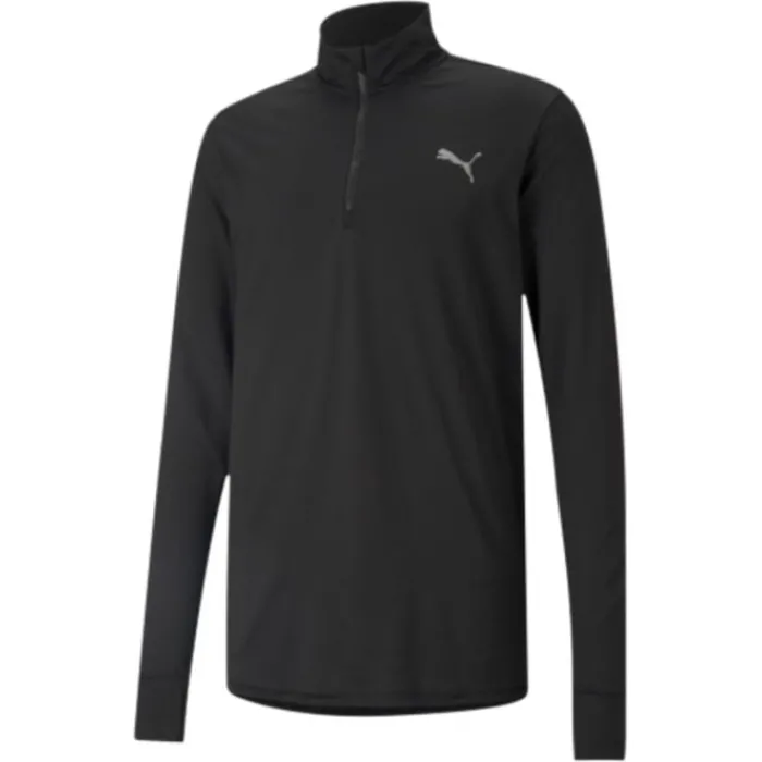 Puma T-shirt Et Manches Longues Running^Run Favorite 1/4 Zip Midlayer