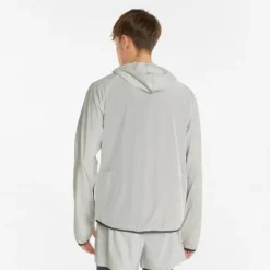 Puma Veste Running^Run First Mile Woven Jacket Blanc
