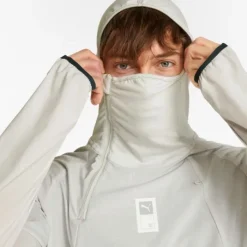 Puma Veste Running^Run First Mile Woven Jacket Blanc