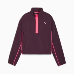 Puma Veste Running^Run For Her Fashion Women 1/2 Zip Mauve