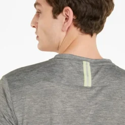 Puma T-shirt Et Manches Longues Running^Run Long Sleeve Tee Gris