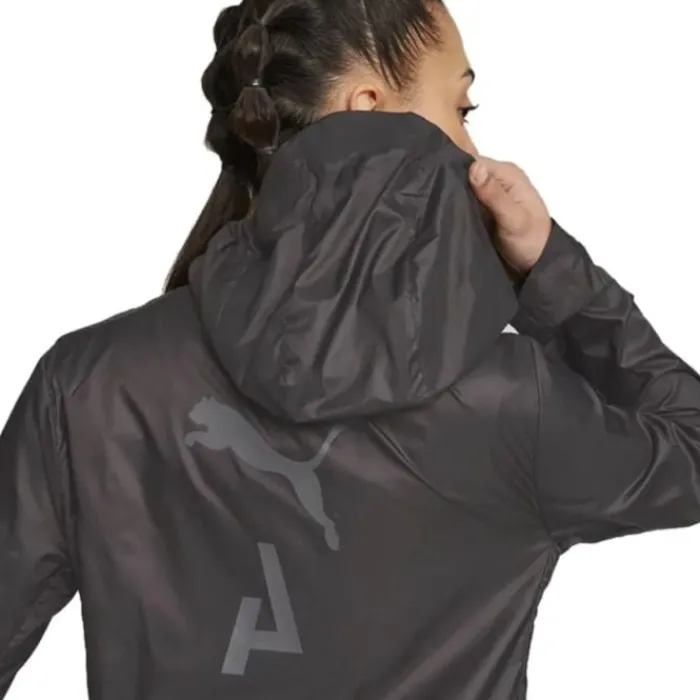 Puma Veste Running^Seasons Lightweight Packable Trail Run Jakcet Noir