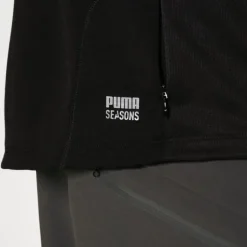 Puma T-shirt Et Manches Longues Running^Seasons Polypropylene Rain Long Sleeve Noir