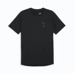 Puma T-shirt Et Manches Longues Running^SEASONS SS Polypropolene Rain Cell Noir