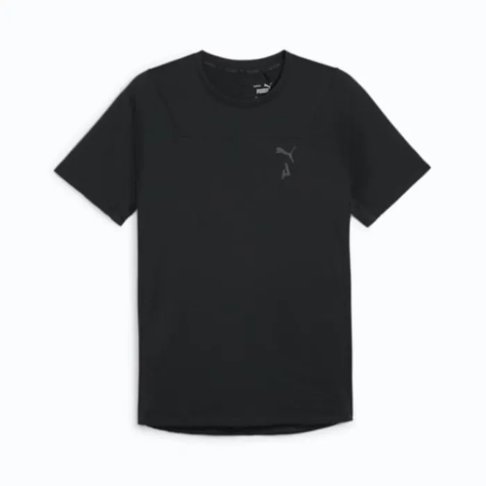 Puma T-shirt Et Manches Longues Running^SEASONS SS Polypropolene Rain Cell Noir