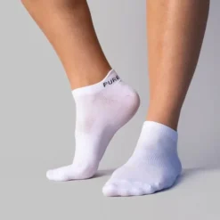 PureLime Chaussettes|Chaussettes Running^Footies 2-pack Blanc