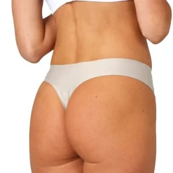 PureLime Sous Vetement Sport^Invisible Microfiber Thong 2-pack