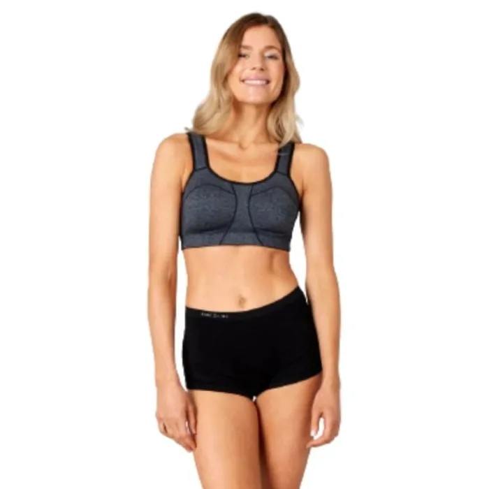 PureLime Brassière De Sport^Padded Athletic BH Noir