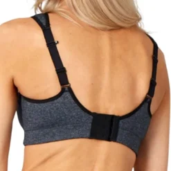 PureLime Brassière De Sport^Padded Athletic BH Noir