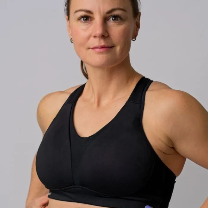 PureLime Brassière De Sport^Padded Sports Bra Noir