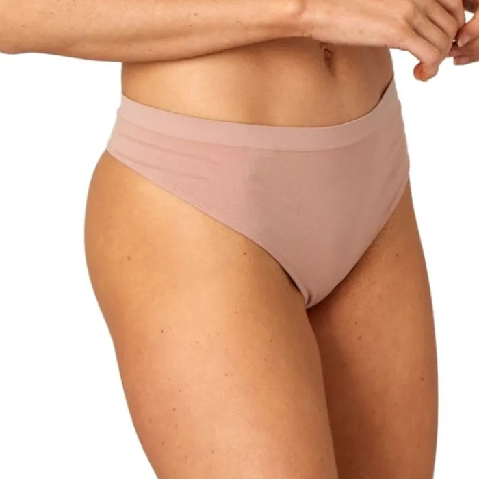 PureLime Sous Vetement Sport^Seamless Thong Rose
