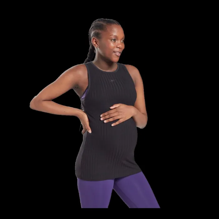 Reebok T-shirt Et Manches Longues Running^Sr Maternity Tank