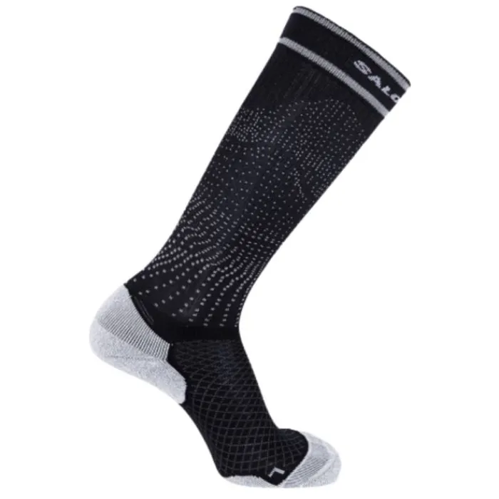 Salomon Chaussettes|Chaussettes Running^Coolpression Sock Noir