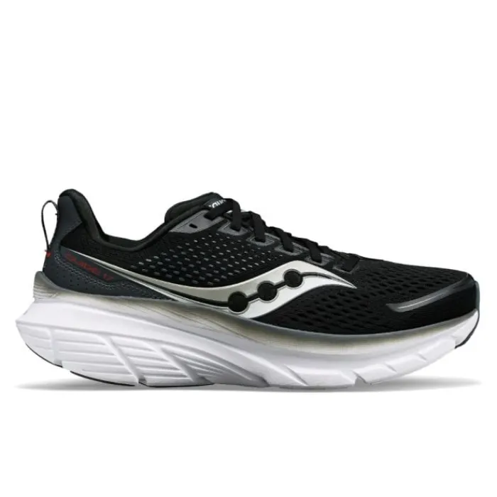 Saucony Chaussures Pronation|Chaussures Running Entrainement^Guide 17 Noir