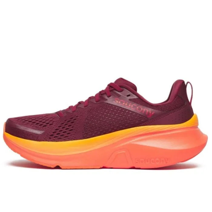 Saucony Chaussures Pronation|Chaussures Running Entrainement^Guide 17 Rouge