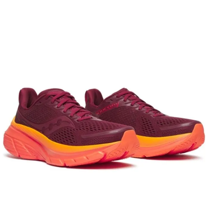 Saucony Chaussures Pronation|Chaussures Running Entrainement^Guide 17 Rouge