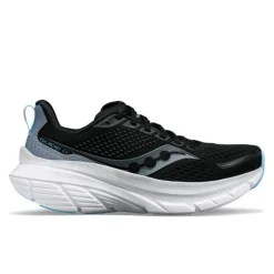 Saucony Chaussures Running Pied Large|Chaussures Pronation^Guide 17 Wide Noir