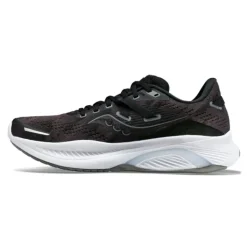 Saucony Chaussures Running Pied Large|Chaussures Pronation^Guide 16 Wide Noir