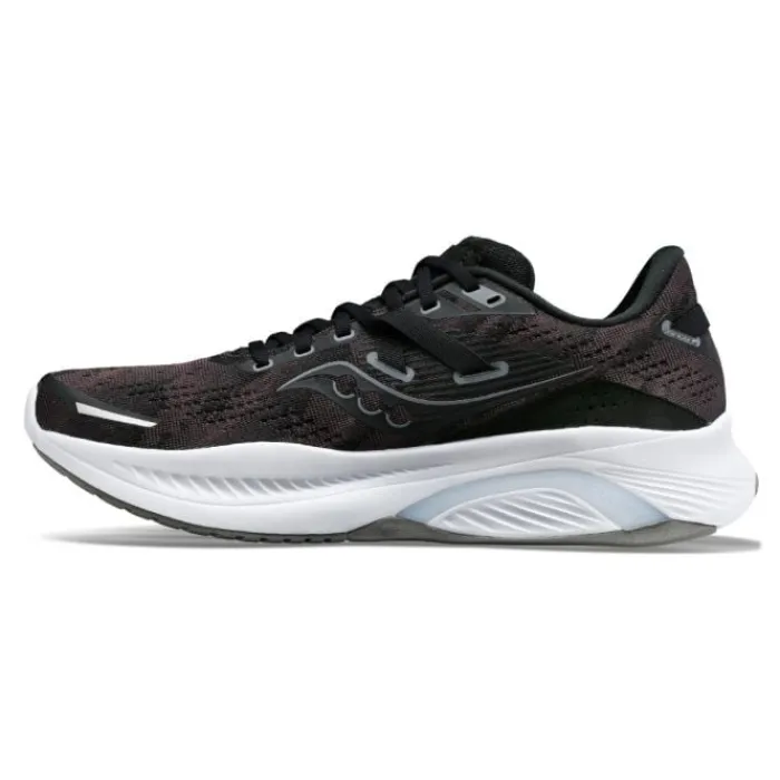 Saucony Chaussures Running Pied Large|Chaussures Pronation^Guide 16 Wide Noir