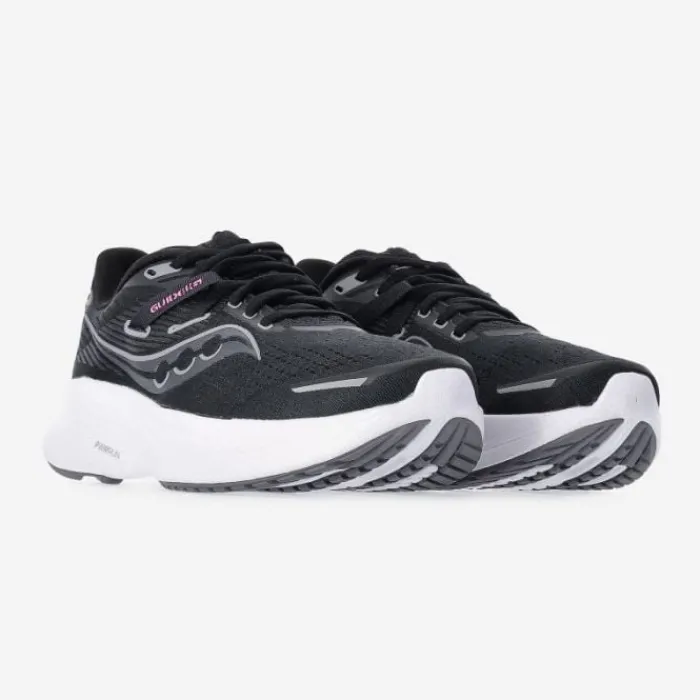 Saucony Chaussures Pronation|Chaussures Running Entrainement^Guide 16 Wide Noir
