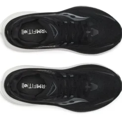 Saucony Chaussures Running Pied Large|Chaussures Pronation^Hurricane 24 Wide Noir