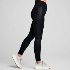 Saucony Collant Et Pantalon Running^Hurricane Tights Noir