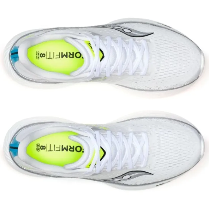 Saucony Chaussures Running Neutre|Chaussures Running Entrainement^Men's Ride 17 Blanc