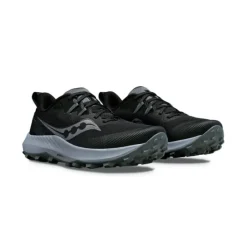 Saucony Chaussures Running Pied Large|Chaussures Running Neutre^Peregrine 14 Wide Noir
