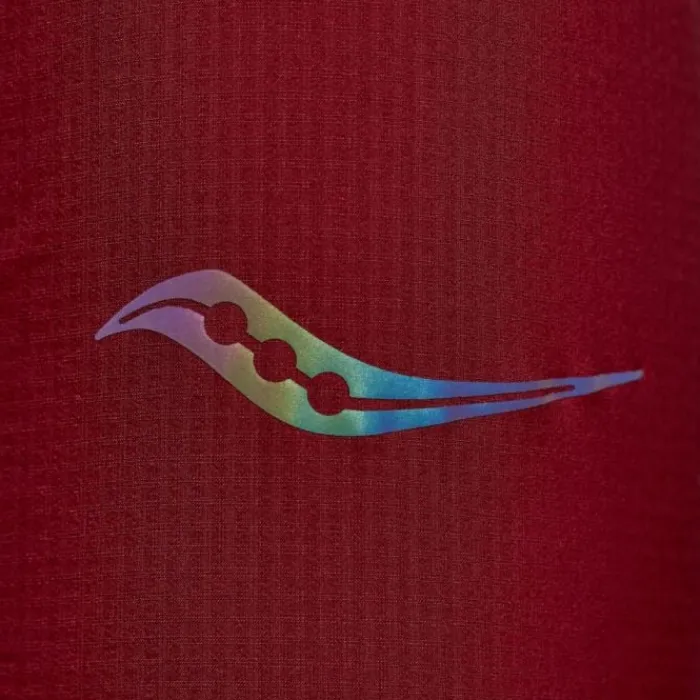Saucony Veste Running^Peregrine Packaway Jacket Rouge