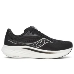Saucony Chaussures Running Neutre|Chaussures Running Pied Large^Ride 18 Wide Noir