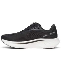 Saucony Chaussures Running Neutre|Chaussures Running Pied Large^Ride 18 Wide Noir