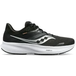 Saucony Chaussures Running Pied Large|Chaussures Running Neutre^Ride 16 Wide Noir