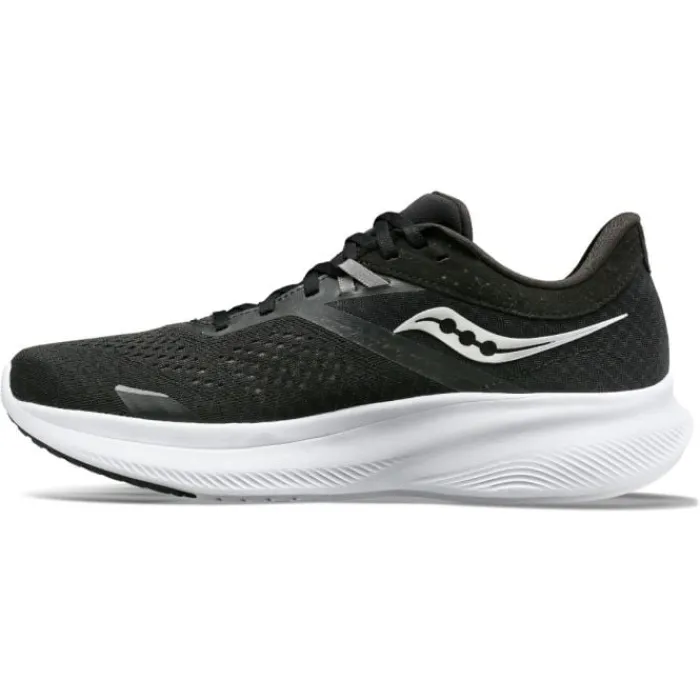 Saucony Chaussures Running Pied Large|Chaussures Running Neutre^Ride 16 Wide Noir