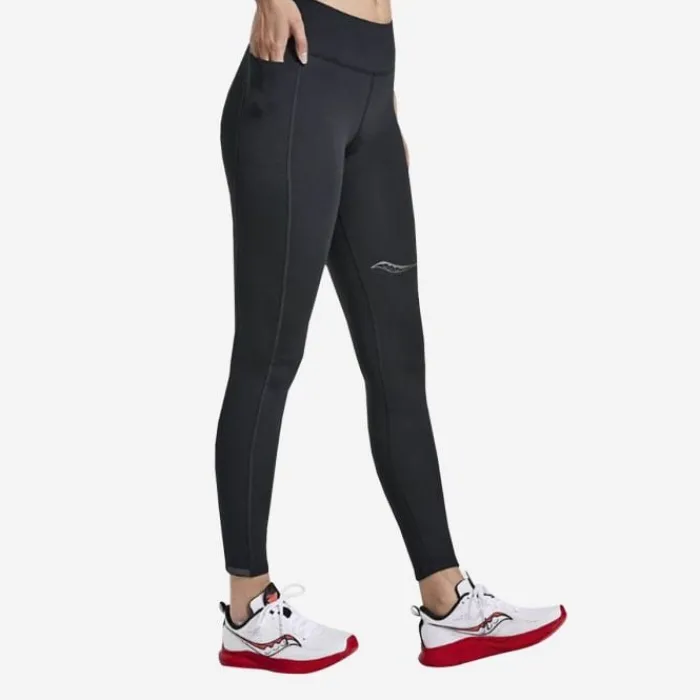 Saucony Collant Et Pantalon Running^Solstice Tight Noir