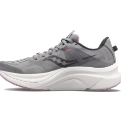 Saucony Chaussures Running Pied Large|Chaussures Pronation^Tempus Wide Gris