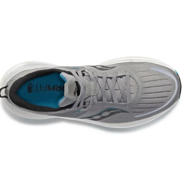 Saucony Chaussures Running Pied Large|Chaussures Pronation^Tempus Wide Gris
