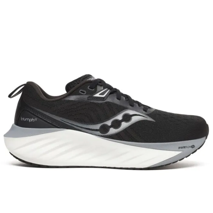 Saucony Chaussures Running Pied Large|Chaussures Running Neutre^Triumph 22 Wide Noir