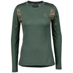 Scott T-shirt Et Manches Longues Running^Trail Run Long Sleeve Vert