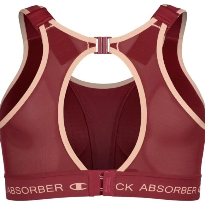 Shock Absorber Brassière De Sport^Ultimate Run Bra Padded Rouge