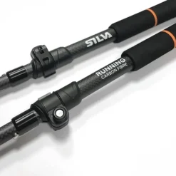 Silva Bâtons De Marche^Running Poles Carbon Adjustable Noir