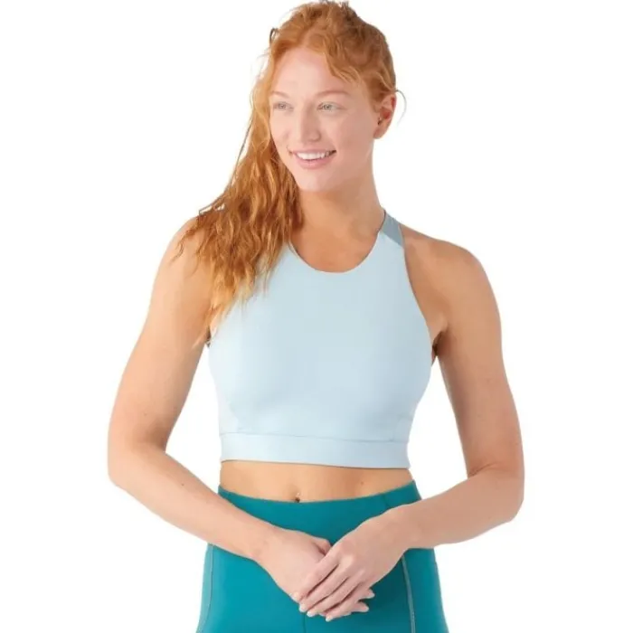 Smartwool Brassière De Sport^Active Crop Bra Bleu