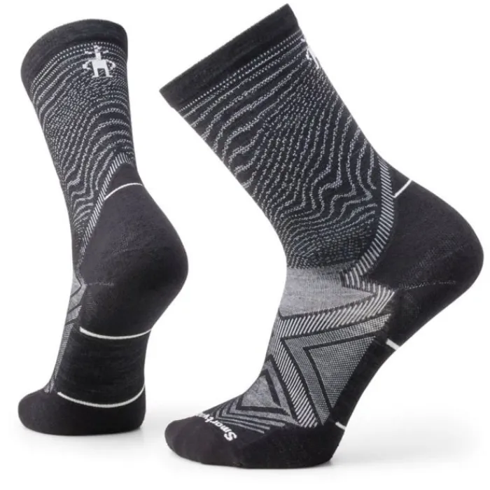 Smartwool Chaussettes|Chaussettes Running^Athlete Edition Run Crew Socks Performance Noir