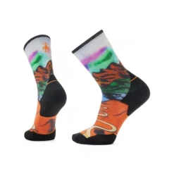 Smartwool Chaussettes|Chaussettes Running^Athlete Edition Run Singletrack Print Cr Orange