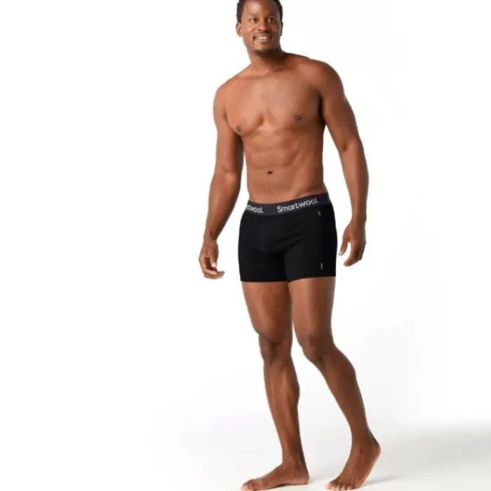 Smartwool Sous Vetement Sport^Boxer Brief Boxed Wool Noir