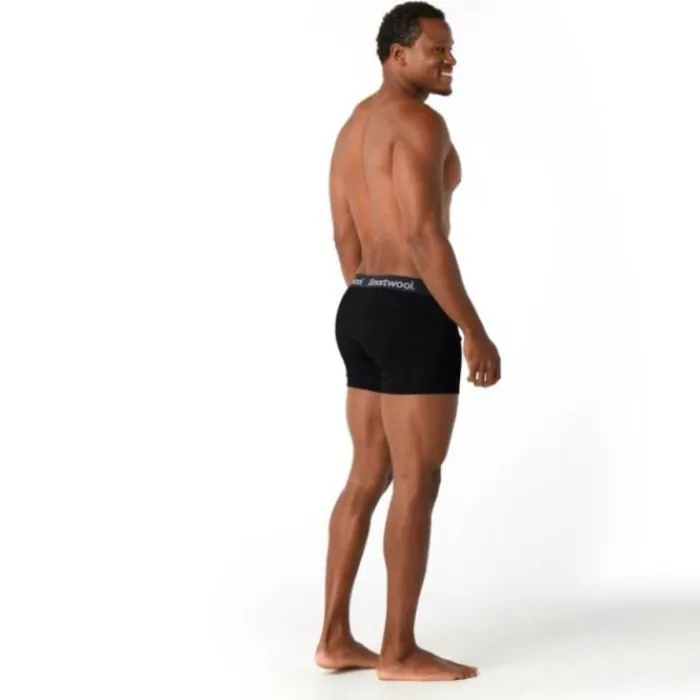 Smartwool Sous Vetement Sport^Boxer Brief Boxed Wool Noir