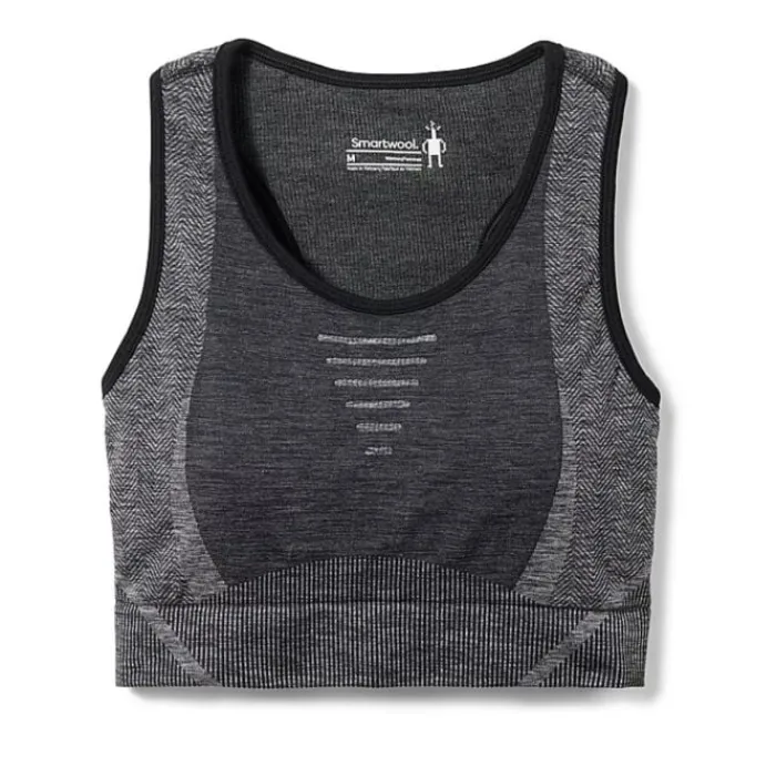 Smartwool Brassière De Sport^Intraknit Racerback Bra Wool Gris